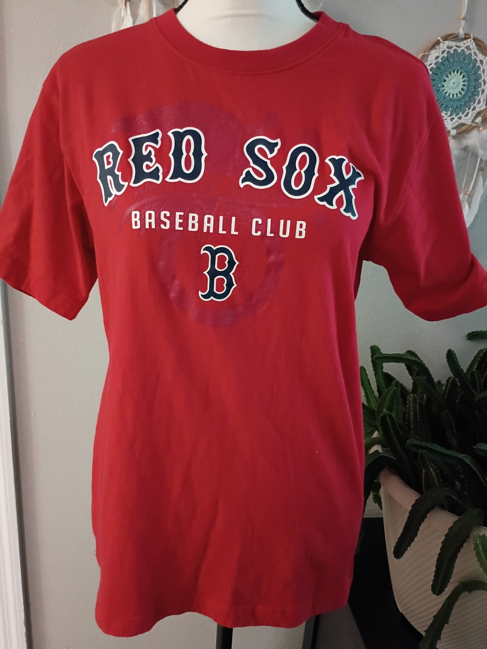 Genuine Merchandise Red Boston Red Sox Graphic Tee